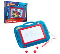 Disney Ardoise Magique Enfant Ardoise Magnetique Effacable pour Dessin Reine des Neiges Spiderman Jouet Garcon Fille (Bleu Spiderman)