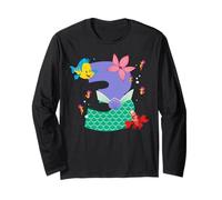 Disney Ariel Numbers "3" Third 3rd Birthday Party Gift Manche Longue