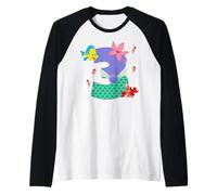 Disney Ariel Numbers "3" Third 3rd Birthday Party Gift Manche Raglan