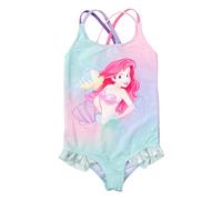 Disney Arielle Maillot de bain à volants pour fille - Turquoise, Turquoise., 24 mois