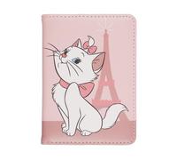 Disney Aristocat Porte-passeport pour enfant Motif Tour Eiffel Rose