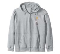 Disney Aristocats Kittens Climbing Faux Pocket Sweat à Capuche