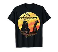 Disney Aristochats Duchess and Thomas Sunset Love T-Shirt