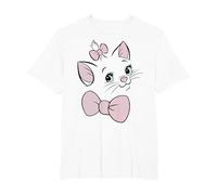 Disney Aristochats Marie Cute Kitten Face Up Close T-Shirt, Homme Grandes tailles, Blanc, 2X Tall