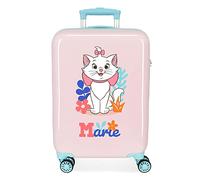Disney Aristochats Valise de cabine rose 38 x 55 x 20 cm rigide ABS fermeture à combinaison latérale 34 l 2 kg 4 roues doubles