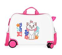 Disney Aristochats Valise pour Enfant Blanc 50 x 39 x 20 cm Rigide ABS Fermeture à Combinaison latérale 34 l 1,8 kg 4 Roues