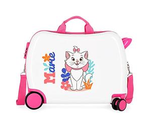 Disney Aristochats Valise pour Enfant Blanc 50 x 39 x 20 cm Rigide ABS Fermeture à Combinaison latérale 34 l 1,8 kg 4 Roues