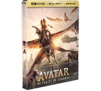 Avatar 3 : De Feu et de cendres - Combo UHD 4K + Blu-ray + blu-ray bonus - Steelbook édition limitée [HD DVD]