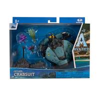 Disney Avatar - World of Pandora - Coffret Medium Deluxe - Robot Crabe & Soldat RDA - Figurine Officielle Issue du Film Avatar 2 réalisé par James Cameron - TM16384