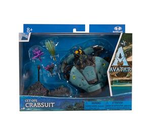 Disney Avatar - World of Pandora - Coffret Medium Deluxe - Robot Crabe & Soldat RDA - Figurine Officielle Issue du Film Avatar 2 réalisé par James Cameron - TM16384