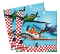 Disney AVIONS Serviettes 33 x 33 cm à 20 PIÈCES bleues, bleues G