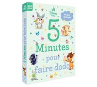 DISNEY BABY - 5 Minutes pour faire dodo (0-3 ans) - Panpan et Bambi - Collectif - Hachette Disney - broché - Album jeunesse