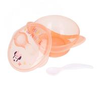 Disney Baby - Bol Bébé Avec Ventouse, Couvercle Et Cuillière Orange