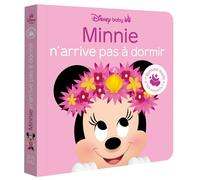 DISNEY BABY - Bonne nuit, p'tit coquin ! - Minnie n'arrive pas à dormir - Walt Disney - Hachette Disney - cartonné - Album éveil dès la naissance