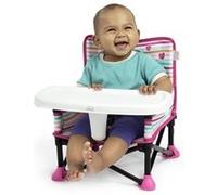 DISNEY BABY Chaise d'appoint Minnie Mouse, réhausseur Pop 'n Sit, intérieur, extérieur, pratique et compacte, pliage rapide, Multicolore G