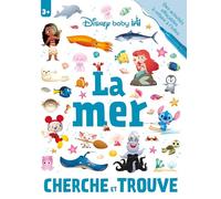 DISNEY BABY - Cherche et Trouve - Cahier de jeux effaçable - La Mer