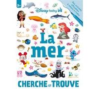 DISNEY BABY - Cherche et Trouve - Cahier de jeux effaçable - La Mer
