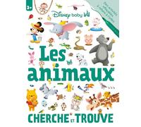 DISNEY BABY - Cherche et Trouve - Cahier de jeux effaçable - Les Animaux