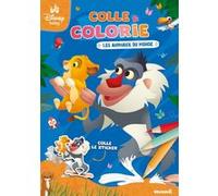 Disney Baby - Colle et colorie - Animaux du monde Collectif (Auteur)