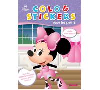 Disney Baby - Colo & Stickers pour les petits (Minnie) - Avec des grands stickers pour les petites mains ! - Collectif - Hemma - broché - Document jeunesse