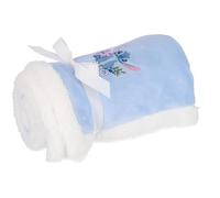Disney - Baby Couverture Plaid Stitch - 75x100 cm - 100% Polyester - 220 GSM - Bleu
