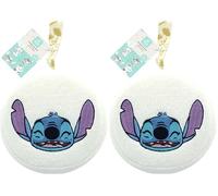 Disney Baby Eponge Bain Enfant Brodée Stitch - Accessoire Baignoire, Douche Mousse - Édition Lilo & Stitch - Ultra-Douceur Corps Bébé, Enfant - Nettoyage Doux, Efficace - Produit Officiel Disney