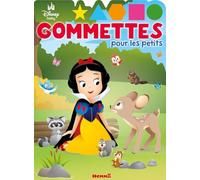 Disney Baby - Gommettes pour les petits - livre gommettes - livre gommettes 3 ans - livre gommettes Disney - livre gommettes Blanche-Neige - livre activités
