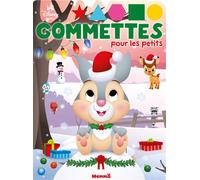 Disney Baby - Gommettes pour les petits (Noël - Pampan et Bambi) - Collectif - Hemma - broché - Document jeunesse