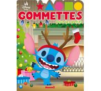 Disney Baby - Gommettes pour les petits (Stitch Noël) - Collectif - Hemma - broché - Document jeunesse