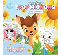 Disney Baby - Mes colos trop mignons - Petits bonheurs - Livre de coloriage 3 ans - Livre de coloriage mignon - Livre de coloriage Disney