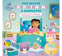 Disney Baby - Mes décors trop mignons à compléter - Bienvenue à la maison - Avec des stickers Adorables ! - Collectif - Hemma - broché - Document jeunesse