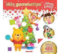 Disney Baby - Mes gommettes - Livre de gommettes Noël - Dès 3 ans