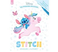 DISNEY BABY - Mes Premières Histoires - Cahier d'activités - Stitch découvre l'alphabet - Collectif - Hachette Disney - broché - Livre-jeu