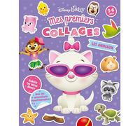 DISNEY BABY - Mes Premiers collages - Les Animaux - Walt Disney - Hachette Disney - broché - Document jeunesse