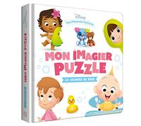DISNEY BABY - Mes Premiers Puzzles - La journée de bébé - Imagier Puzzle 4 pièces
