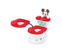 DISNEY BABY - MICKEY- Mini toilette avec réducteur de lunette de toilette inclus, 2 en 1, MySize, Pot amovible facile a nettoyer