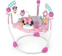 DISNEY BABY - MINNIE Aire d'éveil bébé multi-jouets, siège sauteur à rebonds évolutif, pivotant à 360°, 10 jeux interactives Disney