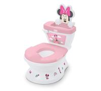 Bright Starts Disney Baby Pot d’apprentissage Minnie My Size 2-en-1, sons réalistes, 18m+, rose