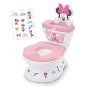 Bright Starts Disney Baby Pot d’apprentissage Minnie My Size 2-en-1, sons réalistes, 18m+, rose