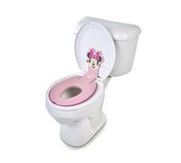 Bright Starts Réducteur de toilette enfant Disney Baby Minnie Flip & Sit - Se fixe, universel - Rose