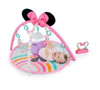 DISNEY BABY -MINNIE- Tapis de sol éveil bébé évolutif arche avec jouets sensoriels et musicaux, guirlande lumineuse, miroir