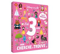 DISNEY BABY - Mon Cherche et Trouve - J'ai 3 ans - Plus de 100 éléments à trouver - Walt Disney Company - Hachette Disney - cartonné - Livre-jeu