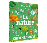 DISNEY BABY - Mon Cherche et Trouve - La Nature - Plus de 90 éléments à trouver - Collectif - Hachette Disney - cartonné - Livre-jeu