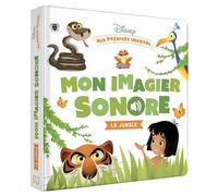 DISNEY BABY - Mon Imagier Sonore - La jungle Disney Baby, Mes Premiers Imagiers, Mon imagier sonore - Collectif - Hachette Disney - cartonné - Document jeunesse