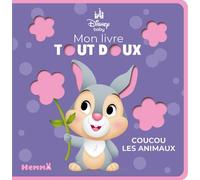 Disney Baby - Mon livre tout doux - Coucou les animaux - Livre feutrine - Dès 6 mois