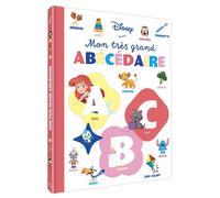DISNEY BABY - Mon très grand Abécédaire - Walt Disney - Hachette Disney - cartonné - Document jeunesse