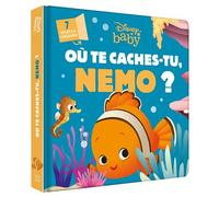 DISNEY BABY - Où te caches-tu, Nemo ? - Avec des volets à soulever - Walt Disney - Hachette Disney - cartonné - Album jeunesse