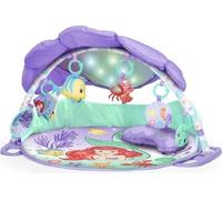 DISNEY BABY -PETITE SIRENE- Tapis d'éveil bébé évolutif Arche, jouets sensoriels et musicaux, guirlande lumineuse, miroir, coussin