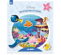 DISNEY BABY - Pochettes stickers mousse repositionnables - La mer