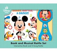 Disney Baby: Shake, Rattle, & Dance! Book and 3-Song Musical Rattle Set